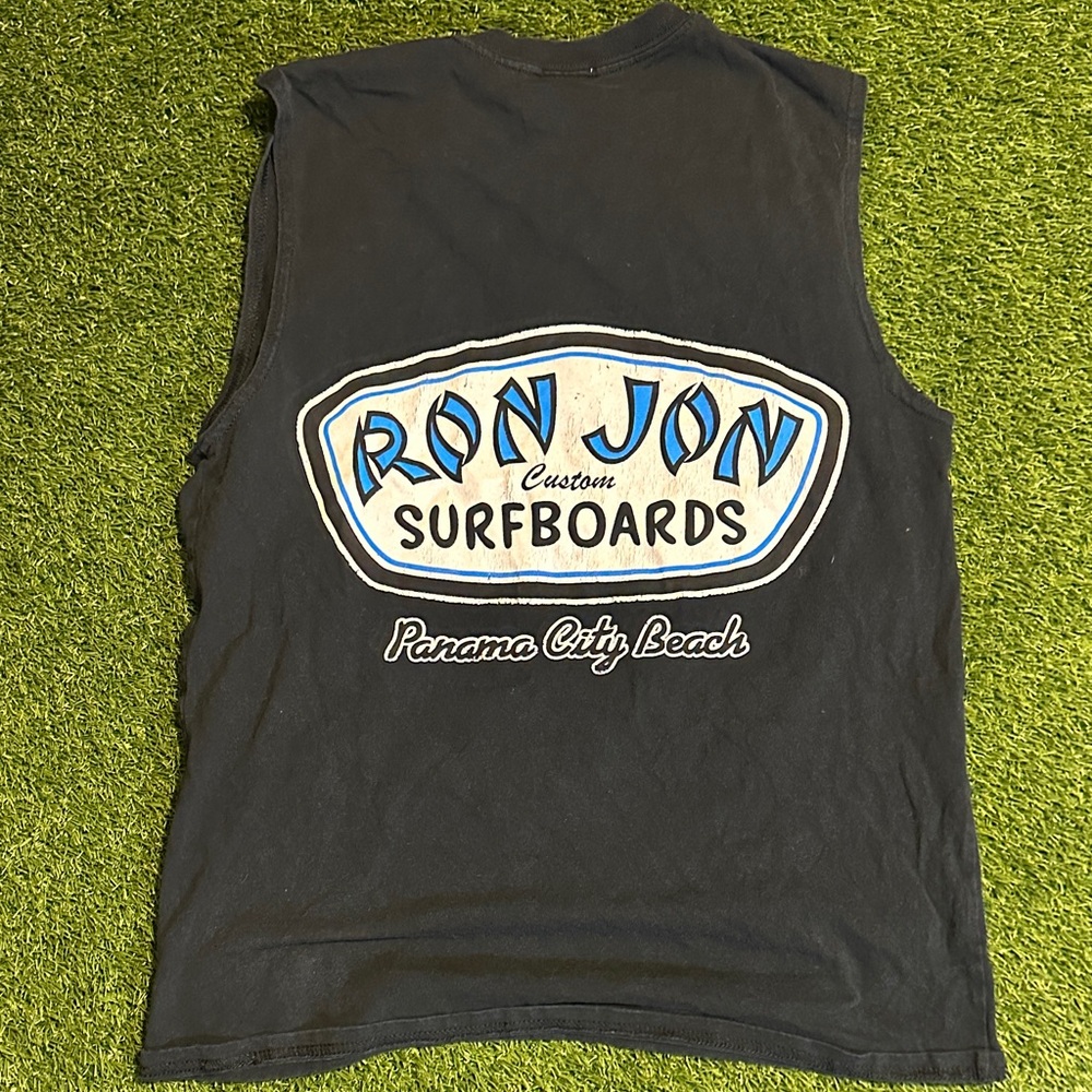 Ron Jon Panama City Beach Black and Blue Surfboards Tank